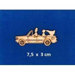 Para Młoda w aucie 7,5x3cm